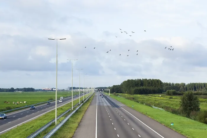 Gerahmter Druck : Übersicht der A4 Autobahn Gerahmter Druck : Übersicht der A4 Autobahn
