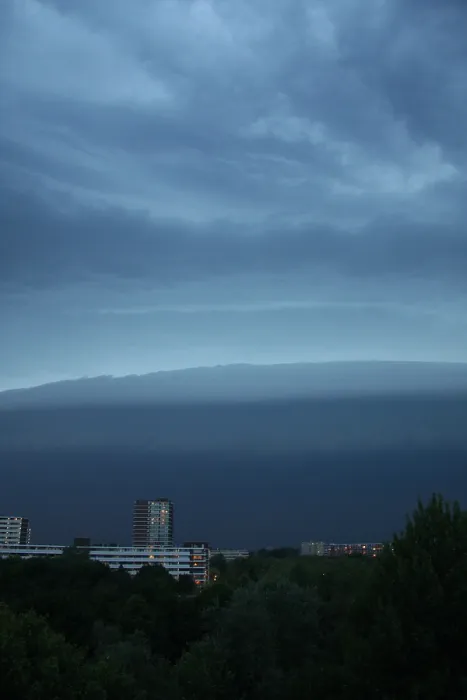 Gerahmter Druck : Regenwolken Gerahmter Druck : Regenwolken