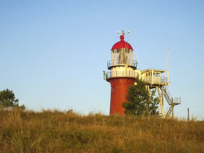 Gerahmter Druck : Leuchtturm