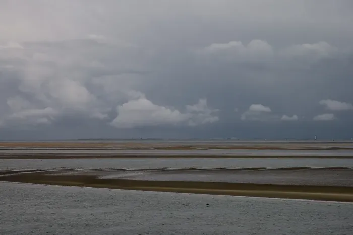 Gerahmter Druck : Waddenzee, Waddensea