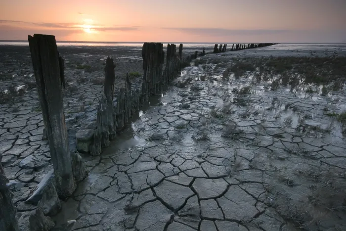 Gerahmter Druck : Waddenzee, Waddensee Gerahmter Druck : Waddenzee, Waddensee