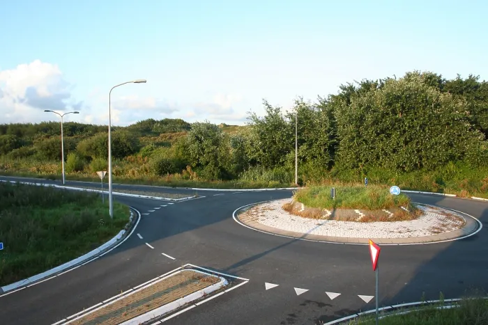 Gerahmter Druck : Agami-Bild von Weg, Straße Nieuwe ontsluitingsweg langs de duinen; Neuer Weg in der Nähe des Naturreservats Gerahmter Druck : Agami-Bild von Weg, Straße Nieuwe ontsluitingsweg langs de duinen; Neuer Weg in der Nähe des Naturreservats