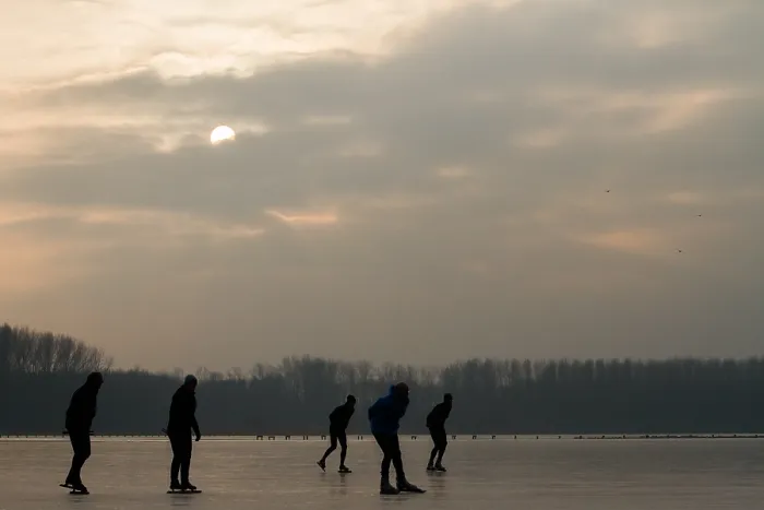 Gerahmter Druck : Winterlandschaft Gerahmter Druck : Winterlandschaft