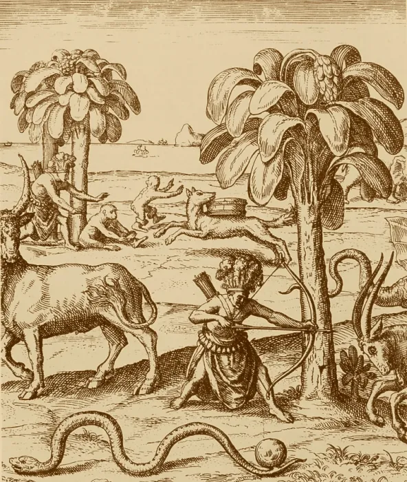 Gerahmter Druck : Exploration 1598 Gerahmter Druck : Exploration 1598