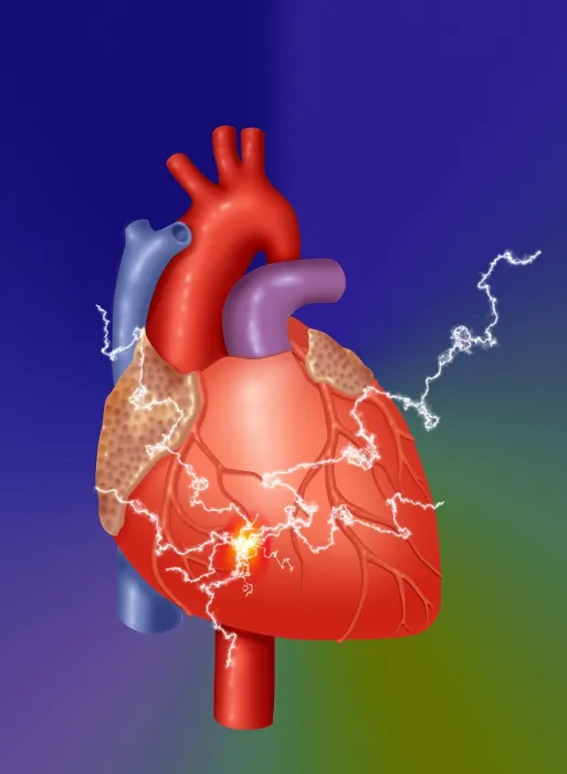 Gerahmter Druck : Herzinfarkt Gerahmter Druck : Herzinfarkt