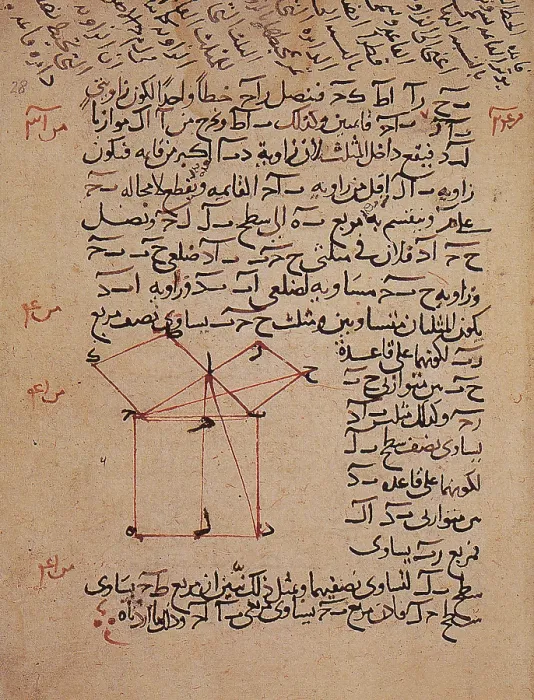 Gerahmter Druck : Pythagoras-Satz Gerahmter Druck : Pythagoras-Satz
