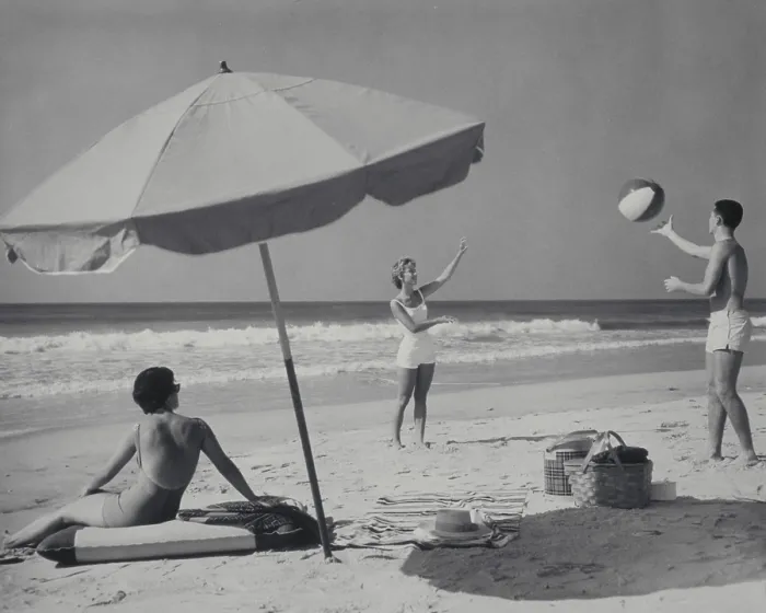 Gerahmter Druck : Atlantische Strand, NC