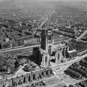 Drucke von Städte in England – Straßen, Skylines und das Leben in der Stadt: Liverpool