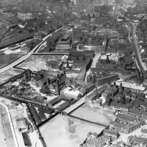 Print of The Potteries EPW045337, a 1933 aerial photograph Print of The Potteries EPW045337, a 1933 aerial photograph