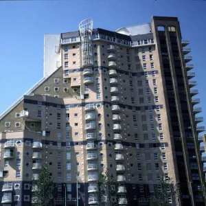 Print of East Elevation, Cascades Tower Block