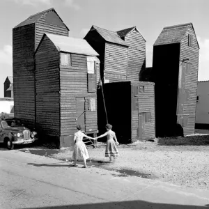Drucke von Hastings Städte in England – Straßen, Skylines und das Leben in der Stadt: Hastings