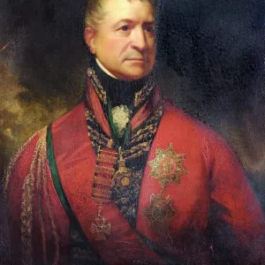 Print of Lt. General Sir Thomas Picton in uniform, circa 1815 Print of Lt. General Sir Thomas Picton in uniform, circa 1815