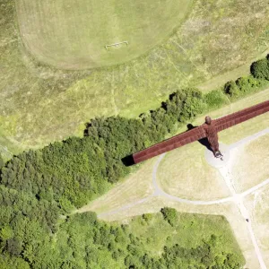 Print of the Angel of the North sculpture in Gateshead Print of the Angel of the North sculpture in Gateshead