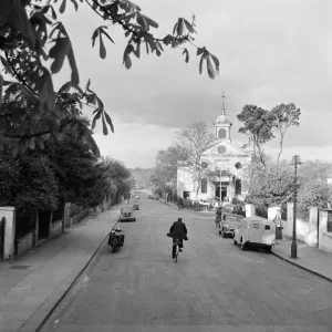 Print of Downshire Hill, Hampstead