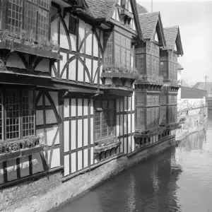 Drucke von Städte in England – Straßen, Skylines und das Leben in der Stadt: Canterbury
