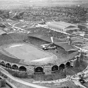Wembley Stadium Aerial Print 1935 Wembley Stadium Aerial Print 1935