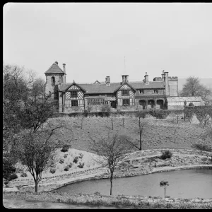 Shibden Hall Print - Exterior View