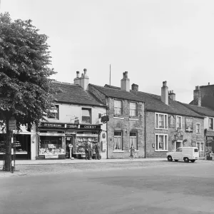 Skipton High Street Print: North-West View of Red Lion Public House