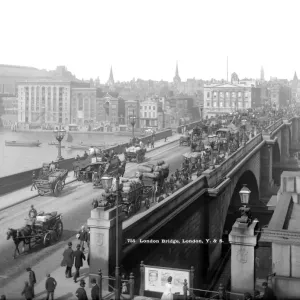 Drucke von Städte in England – Straßen, Skylines und das Leben in der Stadt: Stadt London