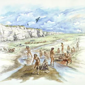 Boxgrove Quarry Print: A Panorama Reconstruction of Boxgrove, West Sussex Boxgrove Quarry Print: A Panorama Reconstruction of Boxgrove, West Sussex