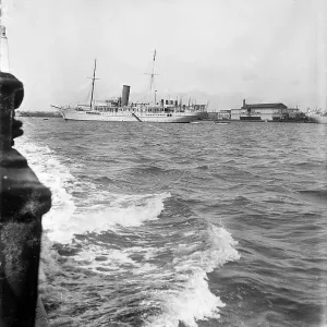 Birkenhead Docks Print, River Mersey View