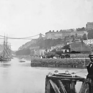 Avon River Shipping Print, 1864 Avon River Shipping Print, 1864
