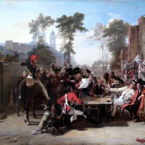 Die Wilkie - Die Chelsea-Pensionäre lesen den Wasserloo-Befehl N_70 44_7