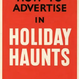 Holiday Haunts Print, 1935 Holiday Haunts Print, 1935