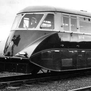 AEC Diesel Railcar No 4 Print AEC Diesel Railcar No 4 Print