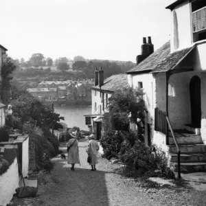 Print of Bodinnick, Cornwall, c. 1935 Print of Bodinnick, Cornwall, c. 1935