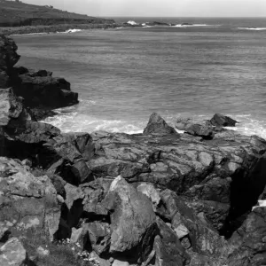 Print of Clodgy Point, St Ives Print of Clodgy Point, St Ives