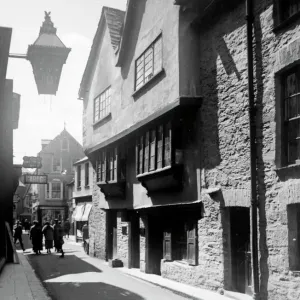 Fore Street, Fowey Print, c.1930s Fore Street, Fowey Print, c.1930s