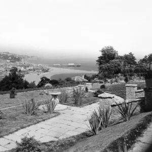 Print of Teignmouth from Shaldon, Devon Print of Teignmouth from Shaldon, Devon