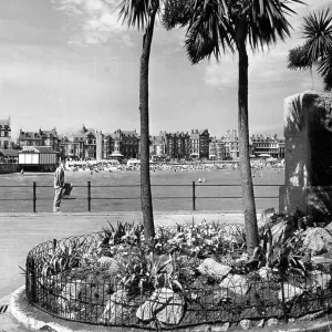 Print of Weymouth Beach, c1930: A GWR View Print of Weymouth Beach, c1930: A GWR View