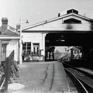 Print of Frome Station, Somerset, 1960