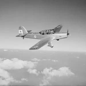 Percival Prentice Print in Flight over Luton 1949 Percival Prentice Print in Flight over Luton 1949
