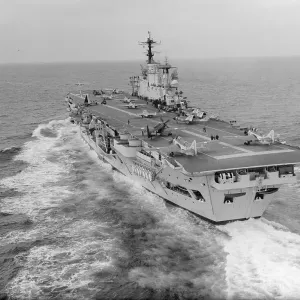 HMS Eagle Print: A Royal Navy Aircraft Carrier at Sea HMS Eagle Print: A Royal Navy Aircraft Carrier at Sea