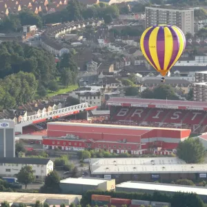 Drucke von Bristol City Football Club: Ashton Gate Vergangenheit und Gegenwart
