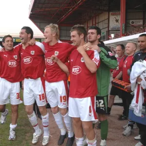 Bristol City FC Bench-Promotion Print Bristol City FC Bench-Promotion Print