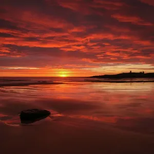 Dunstanburgh Sunrise Print Dunstanburgh Sunrise Print