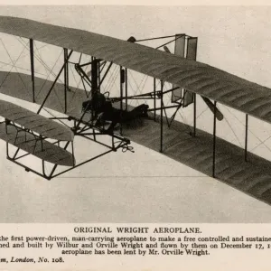 1903 Wright Flyer Print: Science Museum, London circa 1907 1903 Wright Flyer Print: Science Museum, London circa 1907