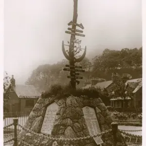 4th Battalion Seaforth Highlanders Memorial Print circa 1925 4th Battalion Seaforth Highlanders Memorial Print circa 1925