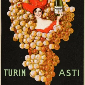 1922 Beccaro Wine Print