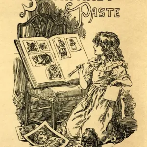 Advertisement for Stickphast Paste Print circa 1900 Advertisement for Stickphast Paste Print circa 1900