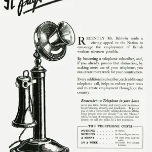 Anuncio para utilizar un teléfono Anuncio para utilizar un teléfono