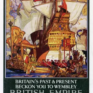 British Empire Exhibition 1924 Print British Empire Exhibition 1924 Print