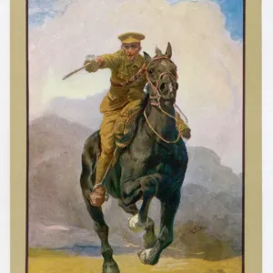 Black Horse Soldier Print Black Horse Soldier Print