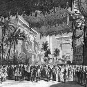 Aida: The Triumph of Radames, Paris Opera Print 1880 Aida: The Triumph of Radames, Paris Opera Print 1880