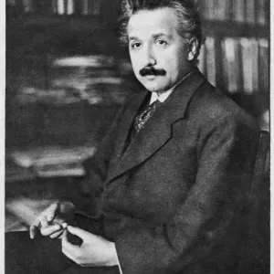 Albert Einstein Print - Photographic Portrait Albert Einstein Print - Photographic Portrait