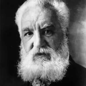 Print of Alexander Graham Bell in Portrait Format Print of Alexander Graham Bell in Portrait Format